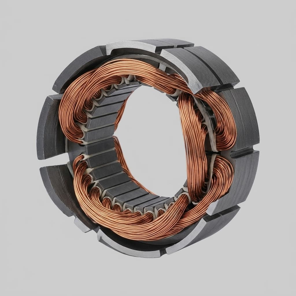 Direct-drive stator assembly for air gap and housing review