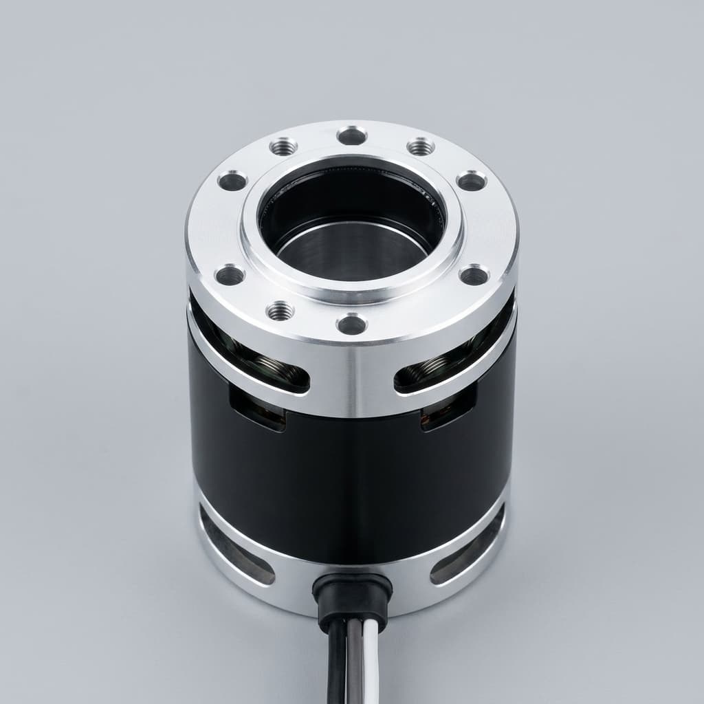 Harmonic drive compatible cobot joint motor assembly